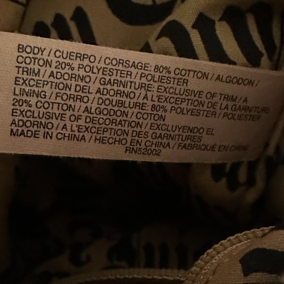 Juicy Couture Y2K Black Velour Crossbody Bag – 2011 Vintage Pink Sparkles - Picture 7 of 16